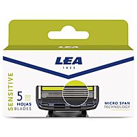 Lea recambios sensitive 5 hojas 4 ud