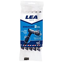 Lea premium maquinilla afeitado 2 hojas 10 ud