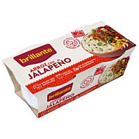 Brillante vasito de arroz con jalapeños 250 g