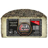Gran Capitán queso selección con pimienta 238 g