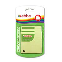 Ebbe pos-it amarillo 75x75 pack 3 uds.