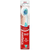 Colgate Max White cepillo de dientes blanqueador 360° medio