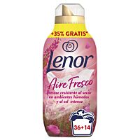 Lenor suavizante frescor flores silvestres 36 + 14 lv