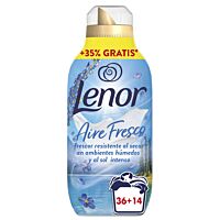 Lenor suavizante frescor alpino 36 + 14 lv