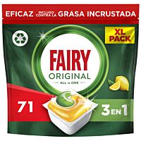 Fairy lavavajillas maquina original con limón 71 lv