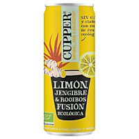 Cupper bebida de jengibre, limón y rooibos bio 250 ml