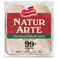 Campofrío Naturarte pechuga de pavo 99 % 90 g