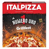 Italpizza numero 1 grillfest salami, salchicha y bacon 425 g