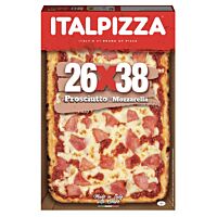 Italpizza pizza de jamón y queso 26 x 38 560 g