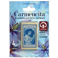 Carmencita azafrán en hebras 4 ud