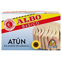 Albo atún en aceite de girasol 143 g