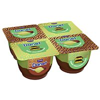 Danet natillas sabor pistacho 4 x 125 g
