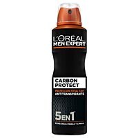 L´Oreal men expert desodorante antitranspirante carbon protect 150 ml LOREAL PARIS