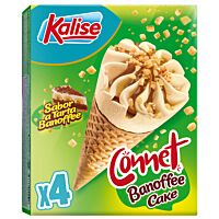 Kalise helado connet banofee 4 x 280 g