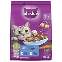 Whiskas pienso para gatos adultos sabor atún 800 g