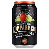 Kopparberg sidra sabor fresa y lima 33 cl