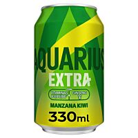 Aquarius extra bebida isotonica sabor manzana y kiwi 33 cl