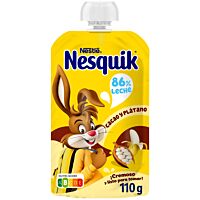 Nestlé Nesquik pouche de cacao y plátano 110 g NESTLÉ