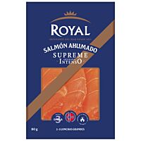 Royal salmón ahumado intenso 80 g