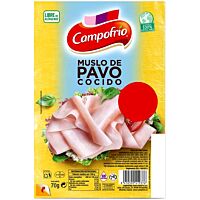 Campofrío muslo de pavo cocido 70 g CAMPOFRIO