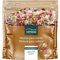 Verleal mezcla para sofrito congelado 400 g