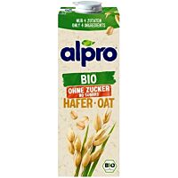 Alpro bebida de avena 0 % sin azúcar bio 1 l