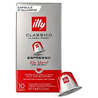 Illy café clasico en cápsulas 10 ud