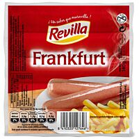 Revilla salchichas tipo frankfurt 140 g