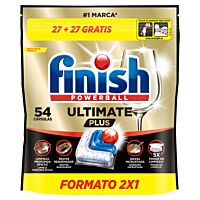 Finish lavavajillas ultimate plus 27 + 27 ud