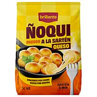 Brillante ñoquis a la sartén con queso 300 g