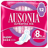 Ausonia compresas ultrafinas para día 12 ud