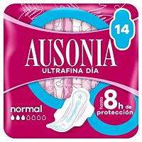 Ausonia compresas ultrafinas para día 14 ud