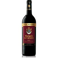 Marqués de Cáceres vino tinto gran reserva D.O. Rioja 75 cl