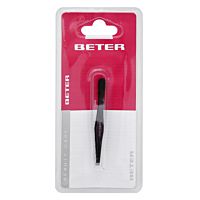 Beter pinza punta recta pavonada 7,5 cm