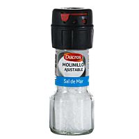 Ducros molinillo ajustable sal de mar 60 g