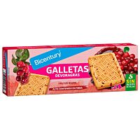 Bicentury galletas de frutos rojos 160 g