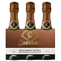 Codorníu cava extra brut pack 3x20 cl