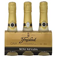 Freixenet cava mini nevada semi 3 x 20 cl