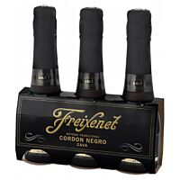 Freixenet cava cordón negro mini 3 x 20 cl