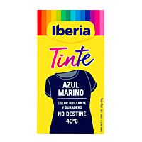 Iberia tinte para la ropa 40° azul marino