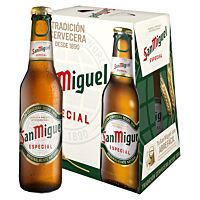San Miguel cerveza especial 6 x 25 cl