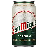 San Miguel cerveza especial 33 cl