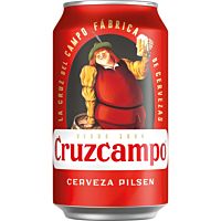 Cruzcampo cerveza pilsen 33 cl