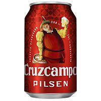 Cruzcampo cerveza pilsen 33 cl