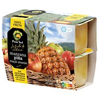 Pom'bel puré de manzana y piña 4 x 100 g