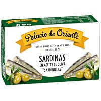 Palacio de Oriente sardinillas en aceite de oliva 90 g