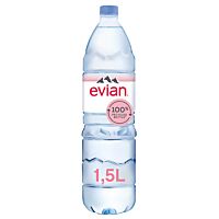 Evian agua mineral natural de los Alpes 1,5 l