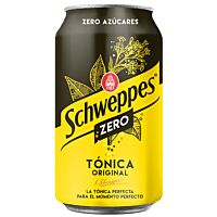 Schweppes tónica zero 33 cl