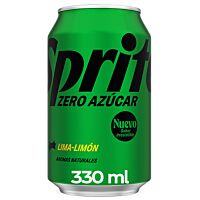 Sprite refresco de lima y limón zero 33 cl