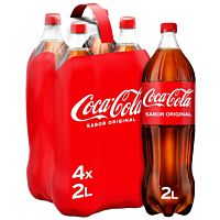 Coca-Cola refresco de cola 4 x 2 l COCA COLA